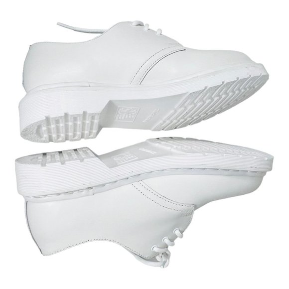 Dr Martens AirWair 1461 For Pride White with Rainbow Accent Unisex - Picture 8 of 13